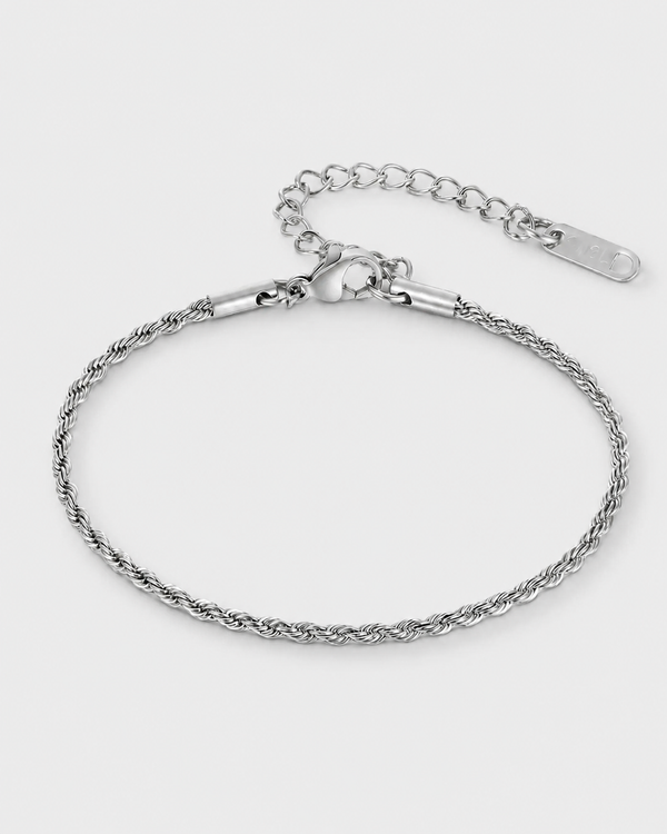 Men's Classic Link Bracelet in Silver - Sterling Silver