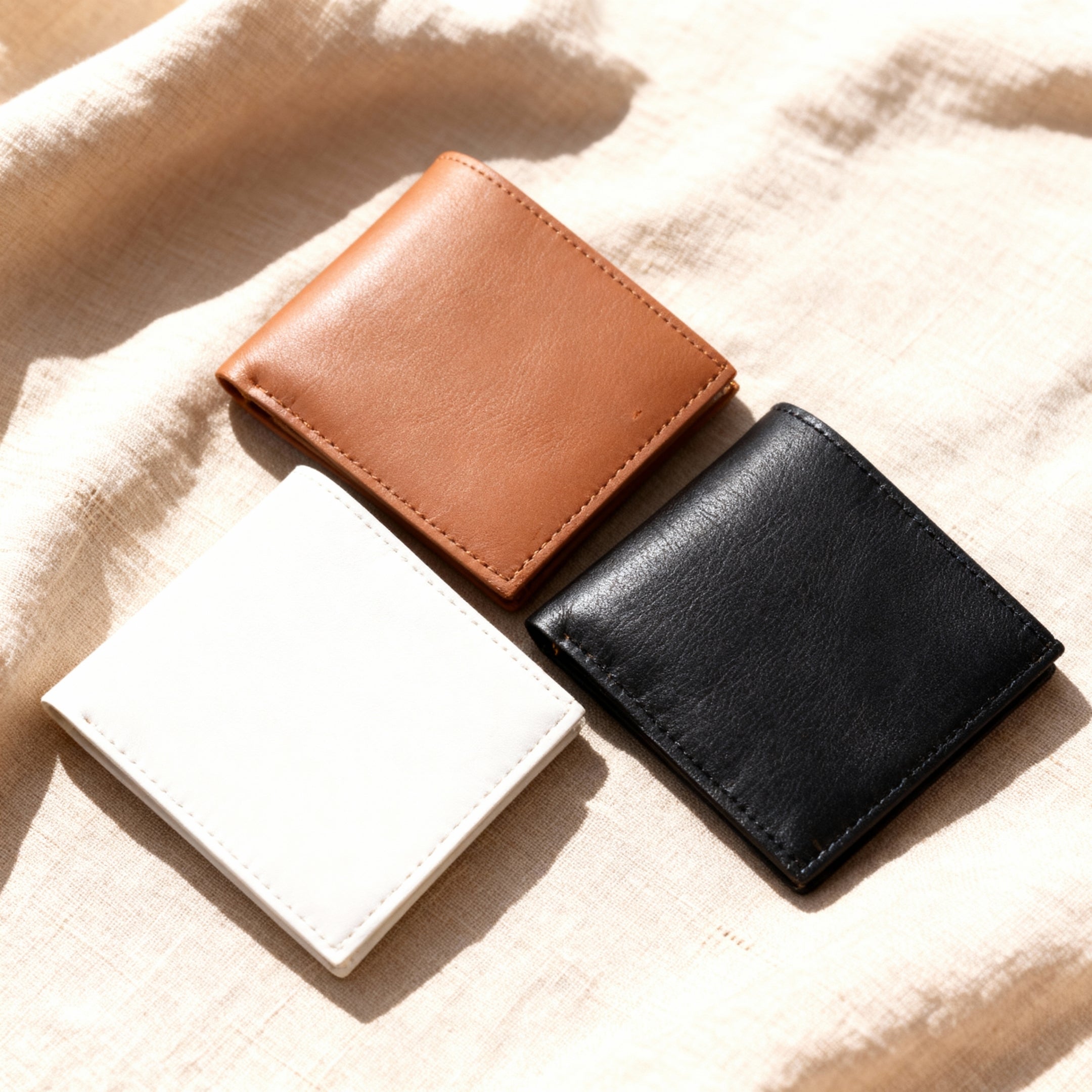 Men's PU Leather Wallet – Ultra-Thin, Small Card Holder