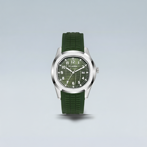 Aquattico 42mm Sport Watch For Men – Durable Rubber Strap, Water Resistant