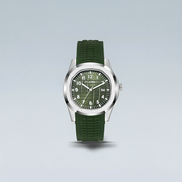 Aquattico 42mm Sport Watch For Men – Durable Rubber Strap, Water Resistant