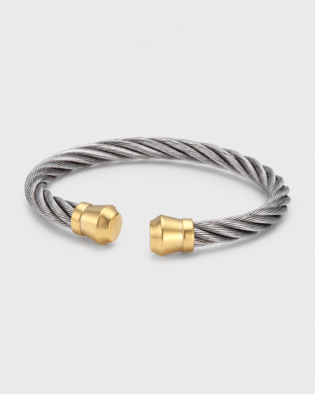 Men's Braided Stainless Steel Bracelet