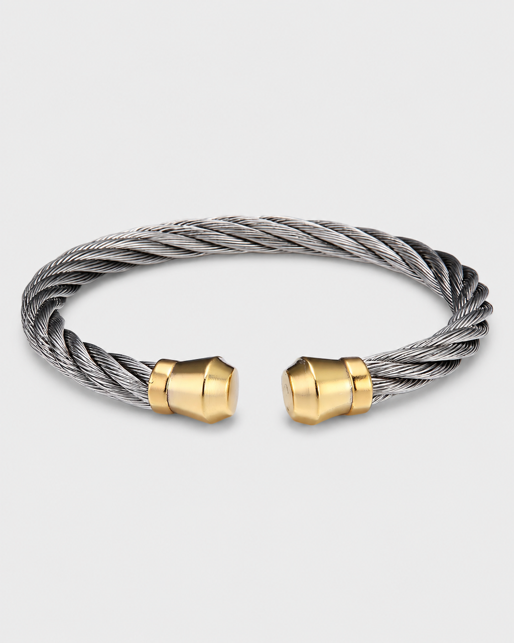 Men's Braided Stainless Steel Bracelet