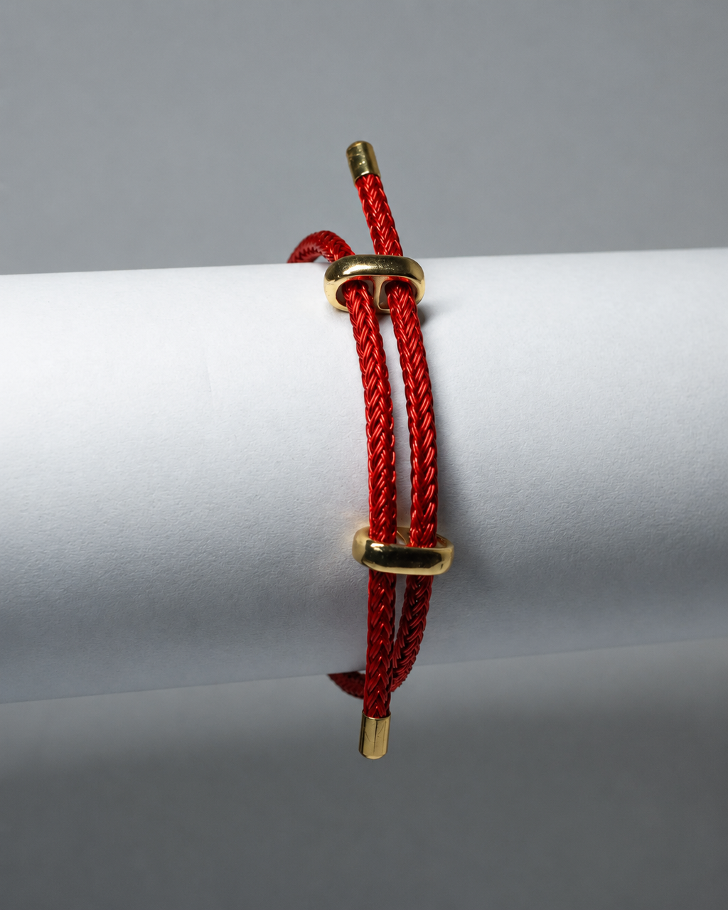 Pulseira de Corda Vénir Masculina – Design Vermelho Ajustável
