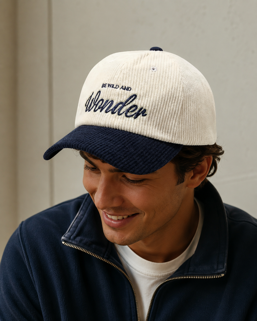 Wonder Ribbed Texture Cap - Casual and Charming
