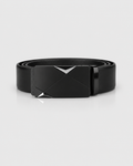 Men's Genuine Leather Belt – Automatic Ratchet Buckle