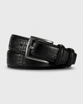 DOOPAI Men's Leather Belt with Crocodile Print - Stylish and Durable