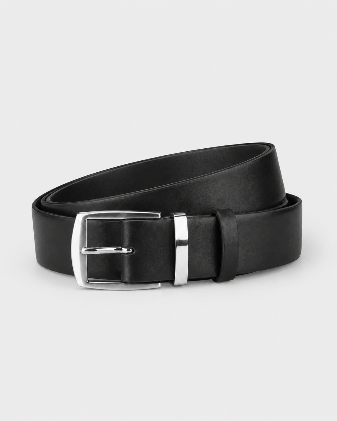 Men's PU Leather Belt – Luxury Metal Pin Buckle