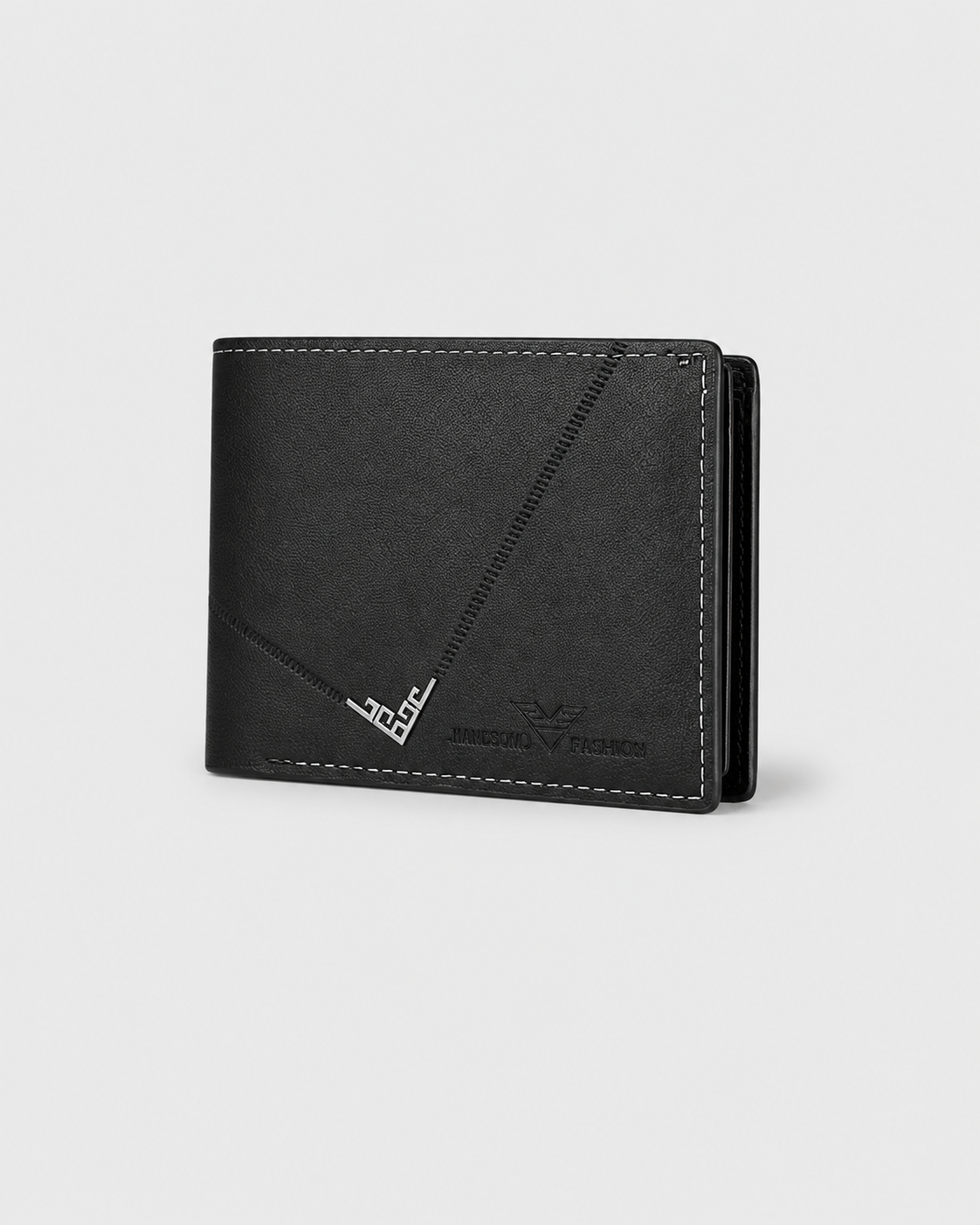 Men's Slim Leather Wallet – Billfold and Multiple Card Slots