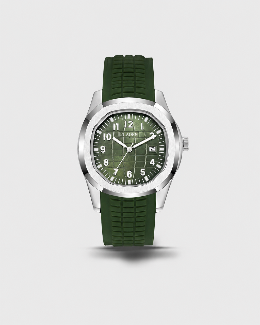 Relógio Esportivo Aquattico 42mm para Homem – Pulseira de Borracha Resistente, à Prova d'Água