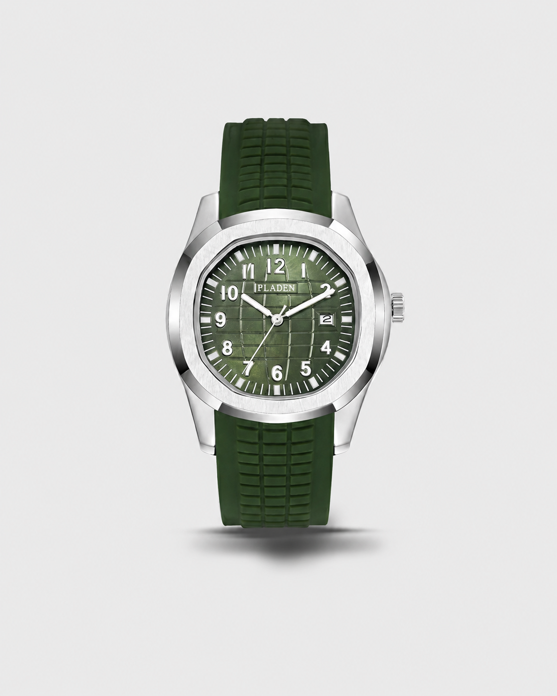 Relógio Esportivo Aquattico 42mm para Homem – Pulseira de Borracha Resistente, à Prova d'Água