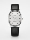 Casio Quartz Caixa Quadrada – Pulseira de Couro.