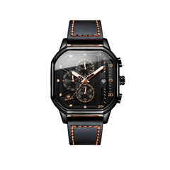 Leather Strap Watch