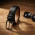 Premium textured leather belt with a refined finish and an elegant metal buckle. A timeless classic that delivers sophistication in every detail.