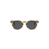 Mahomes Classic Round Polarised Sunglasses - Gold Metal Frame for Men