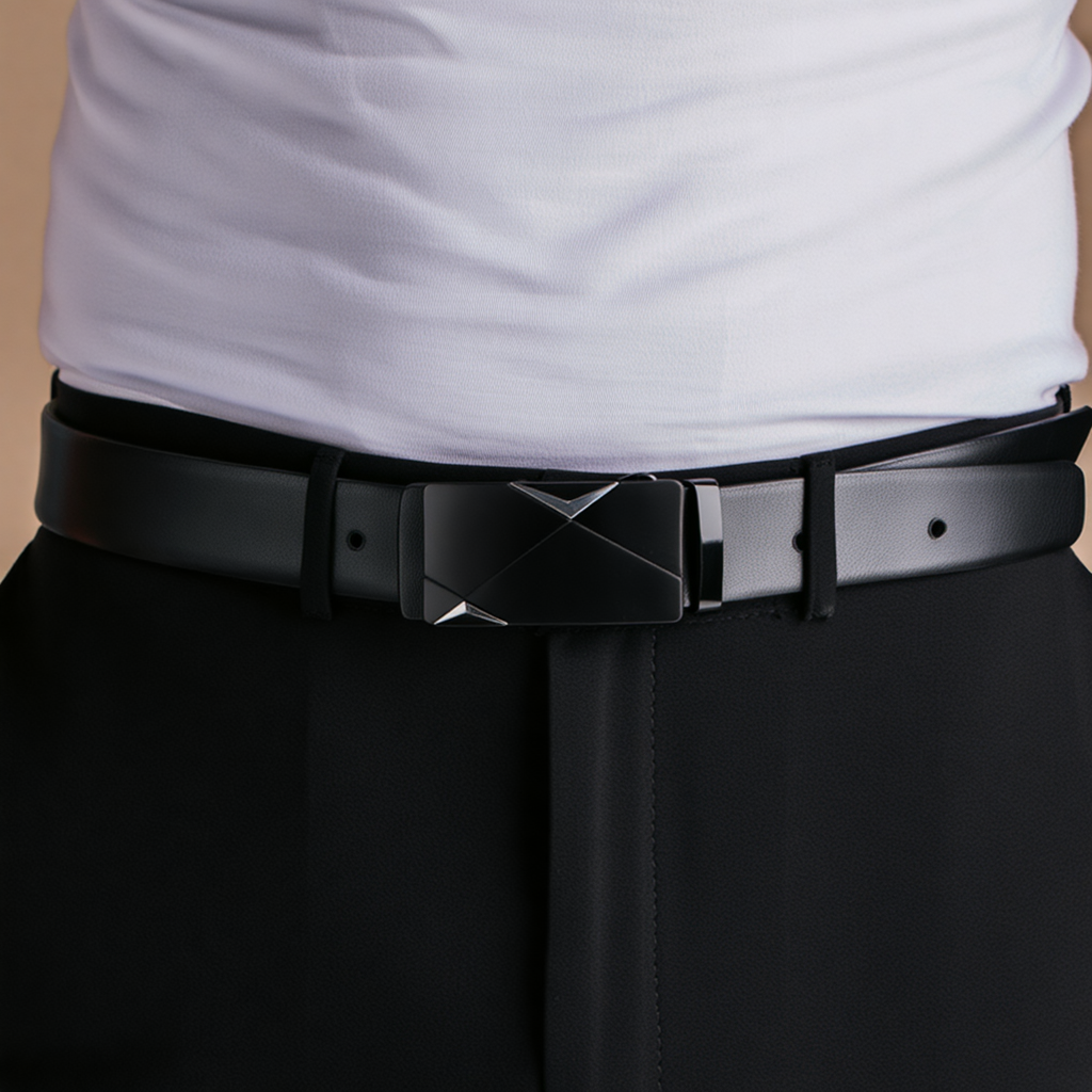Leather belt