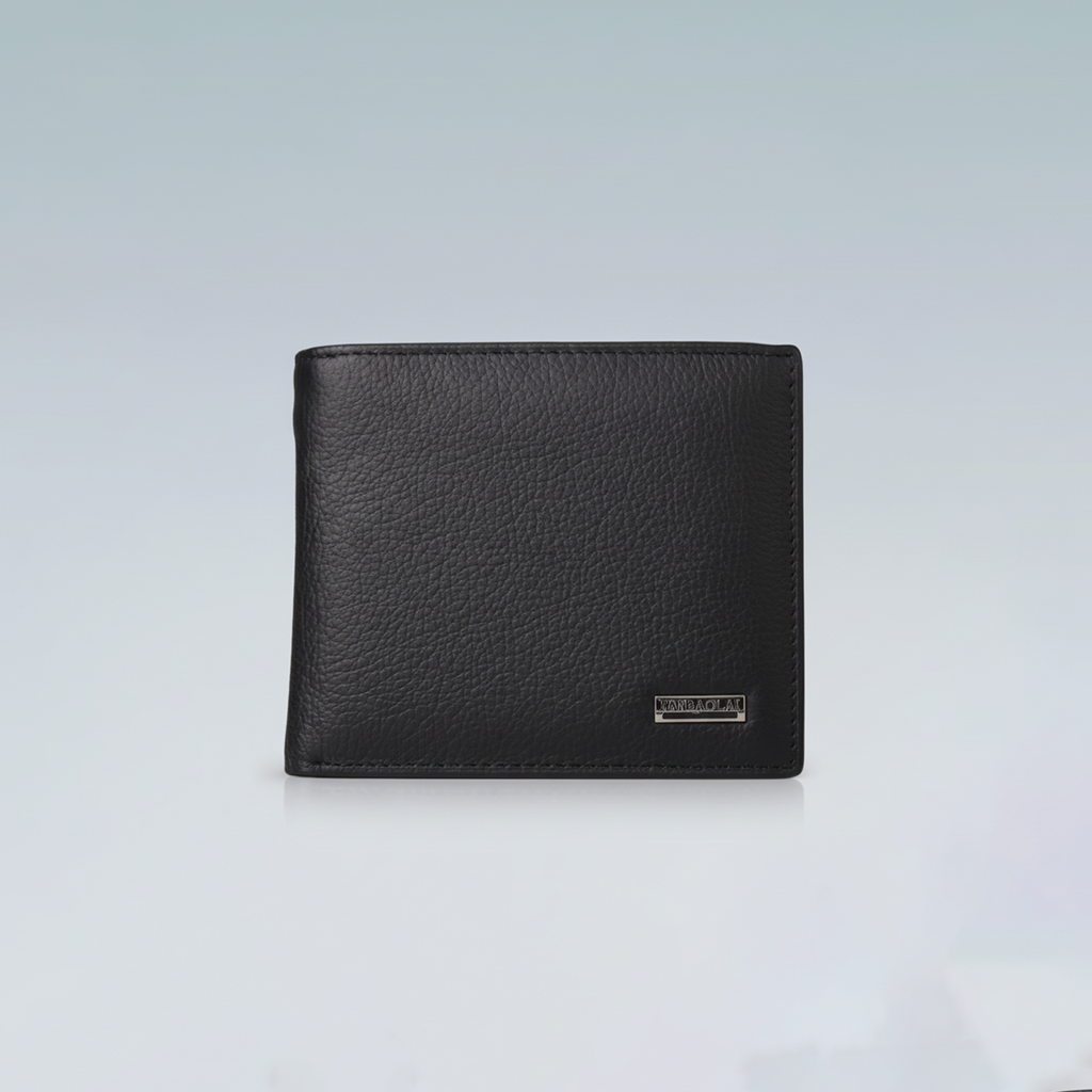 Men’s Genuine Leather Wallet For Men – Real Cowhide Short Fashion