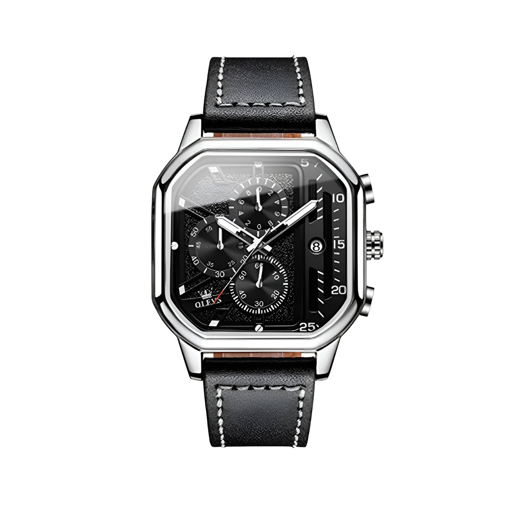 Leather Strap Watch