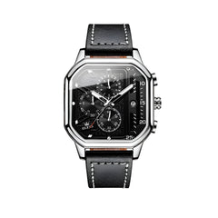 Leather Strap Watch