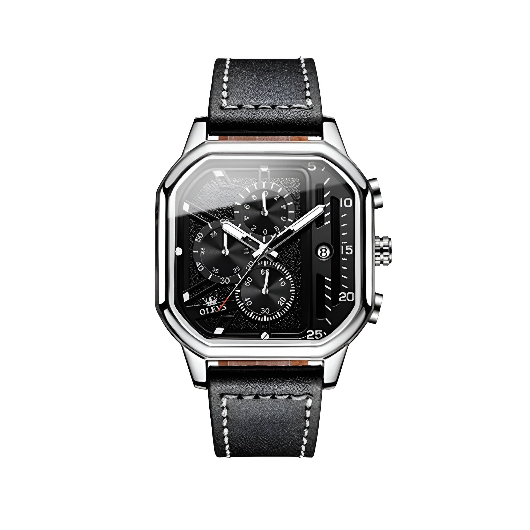 Leather Strap Watch