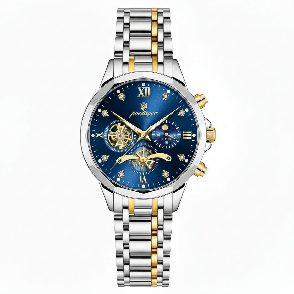 stainless steel watch