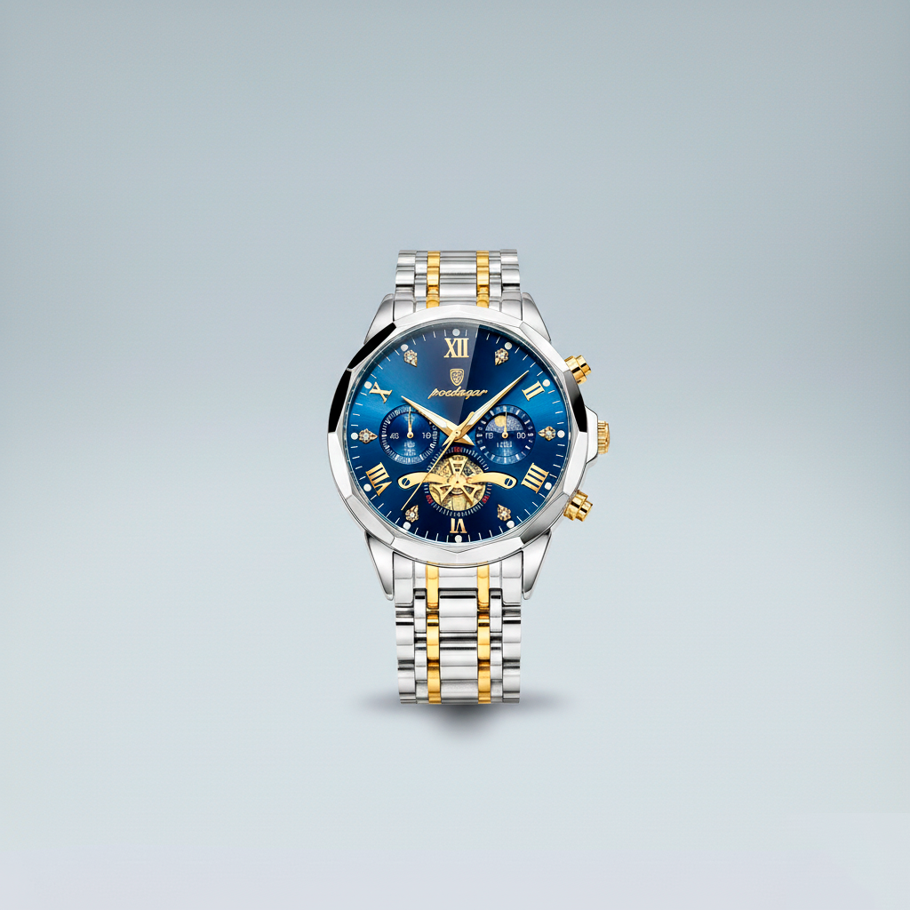 stainless steel watch