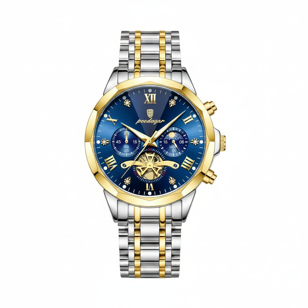 stainless steel watch