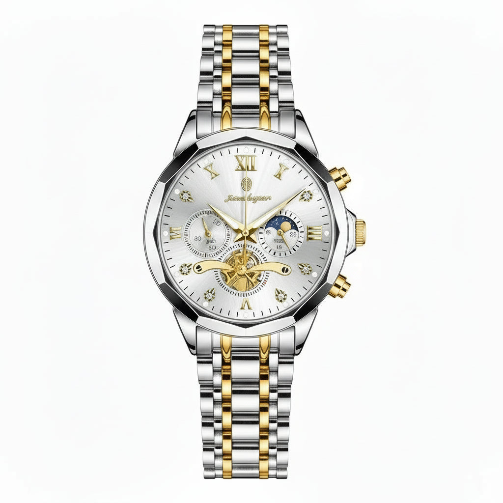 stainless steel watch