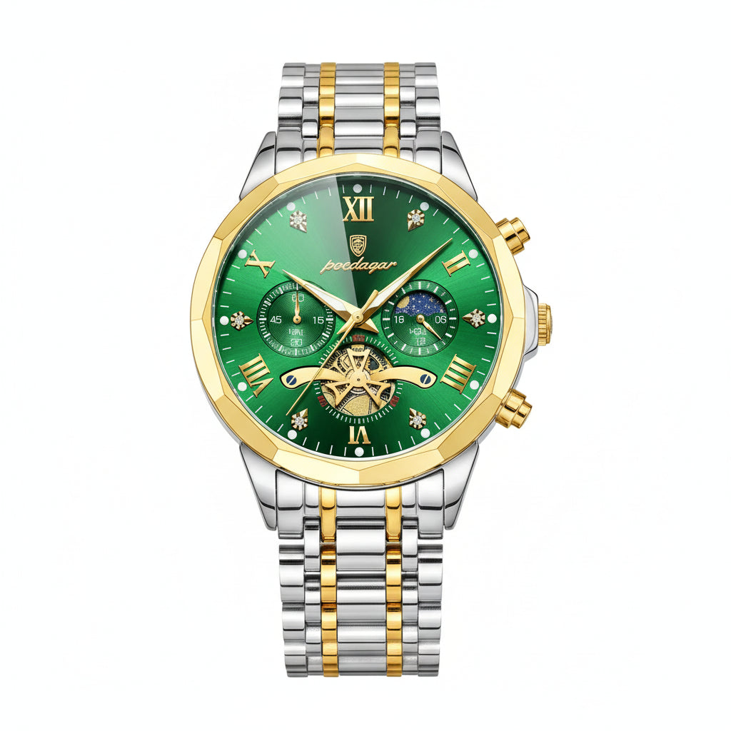 stainless steel watch