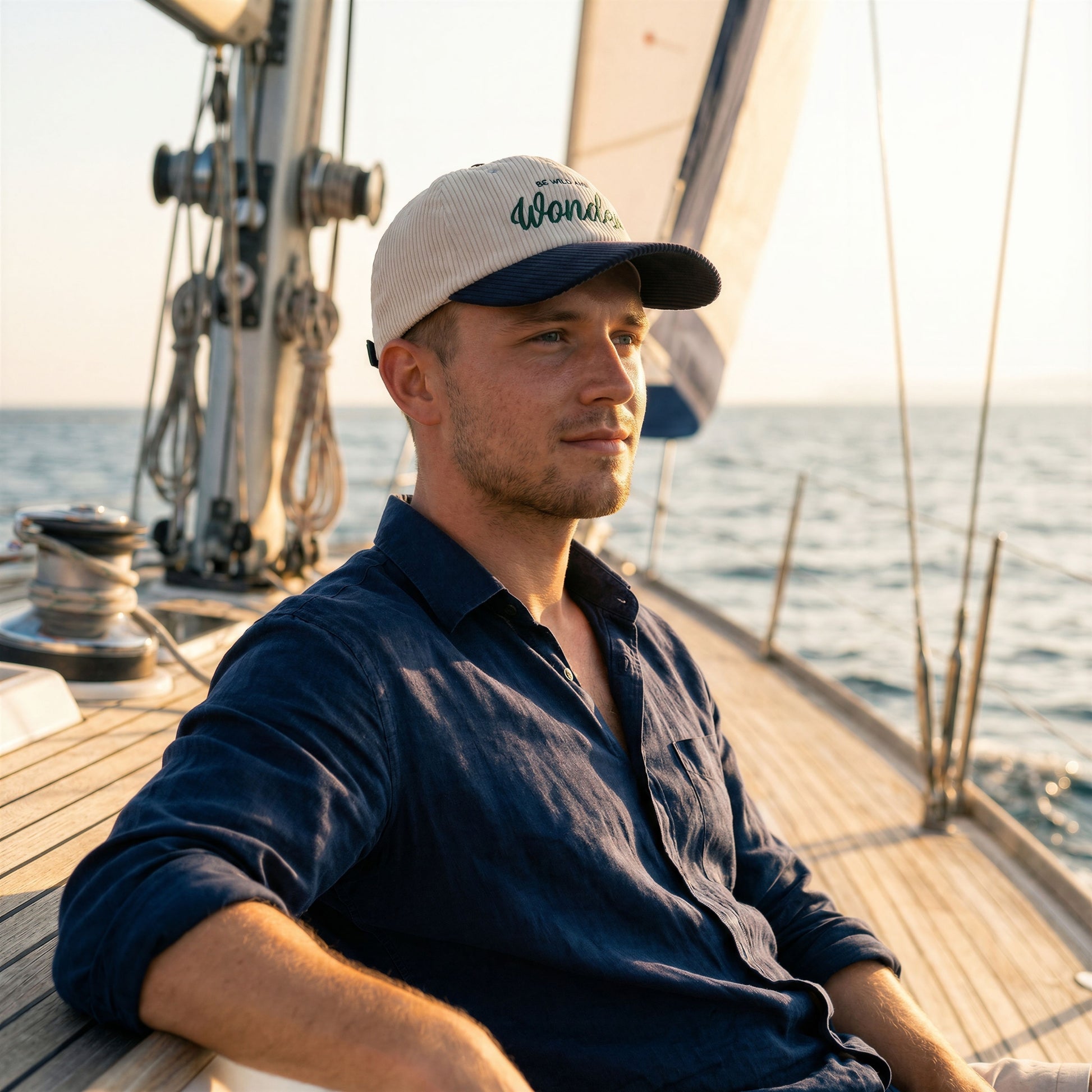 Wonder Textured Cap, Elevate your weekend look with this elegantly designed cap, blending a clean design with a laid-back aesthetic. Perfect for a sunny day, it's the essential accessory for unforgettable moments of relaxation.