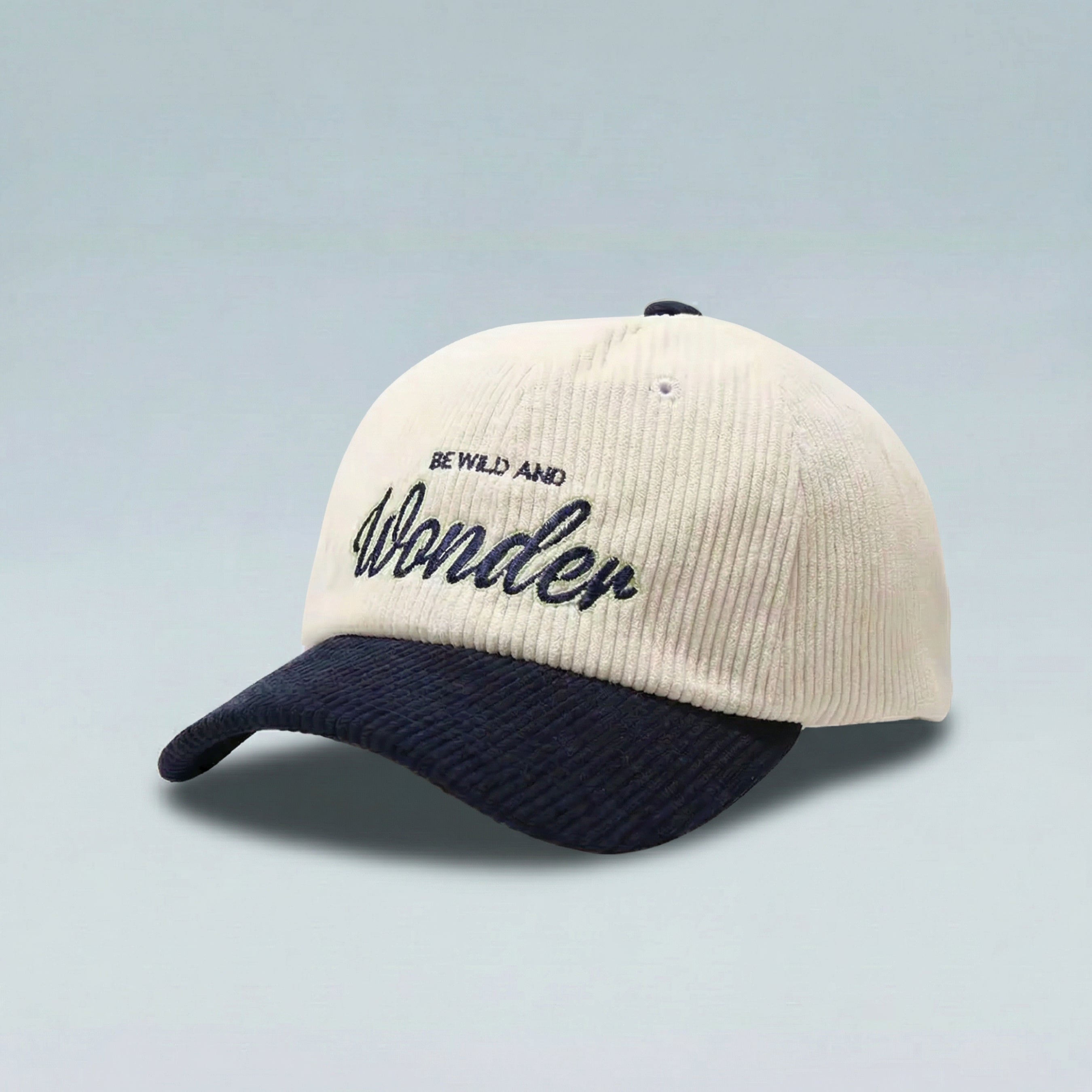 Wonder Textured Cap – Casual and Charming, For those who value effortless sophistication, this cap offers a modern touch to any casual outfit. Harmonizing neutral tones with a charming message, it’s the ideal choice for beach days or summer city strolls.