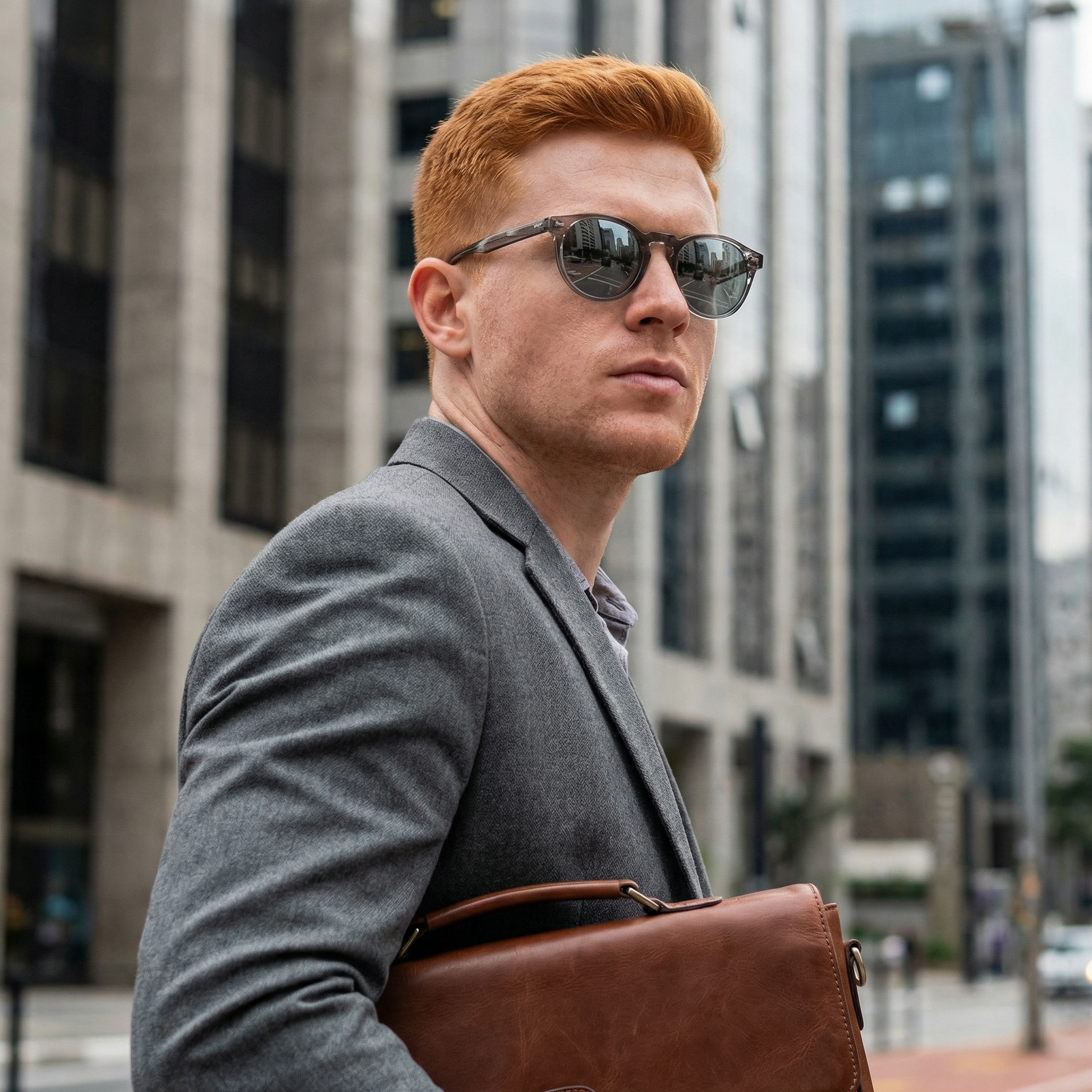 Mahomes Round Sunglasses for Men