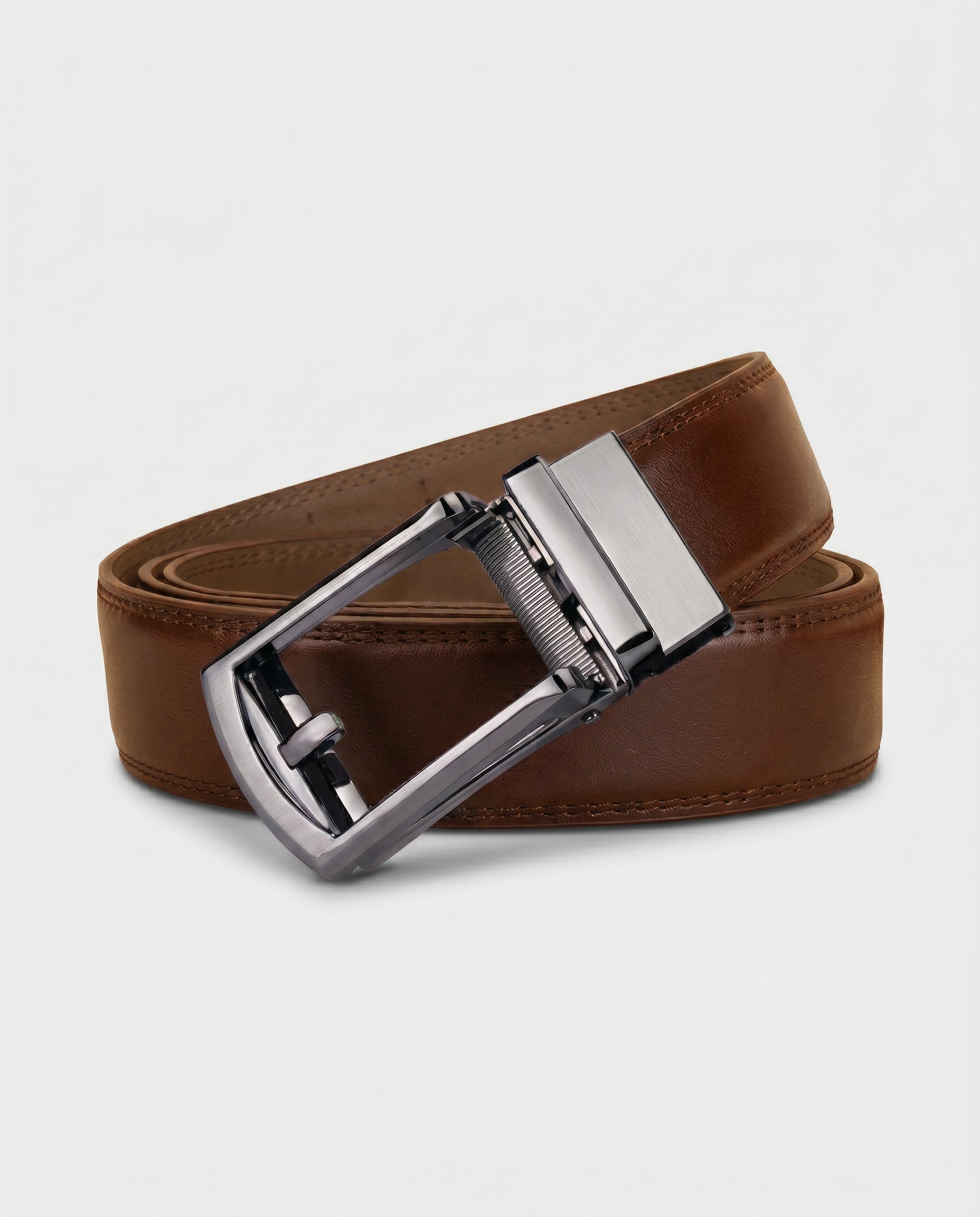OYIFAN Men's Adjustable Leather Belt – Stylish and Comfortable