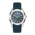 Aquattico Mens 42mm Sport Watch - Durable Navy Blue Rubber Strap, Water Resistant